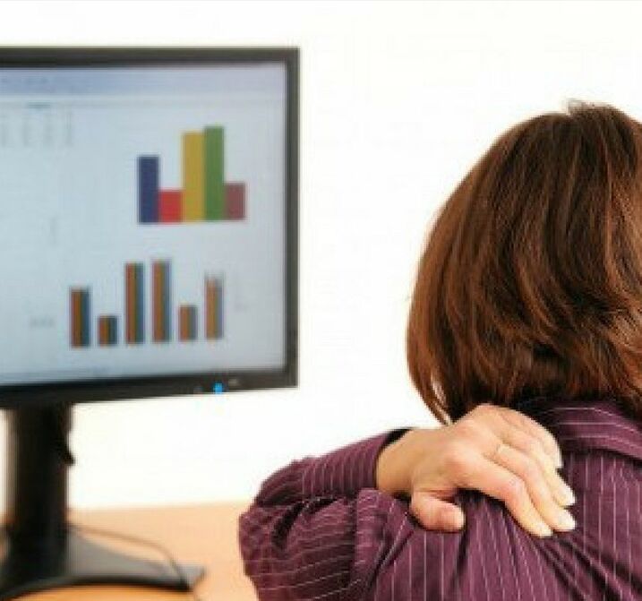 sakit sa likod mula sa osteochondrosis